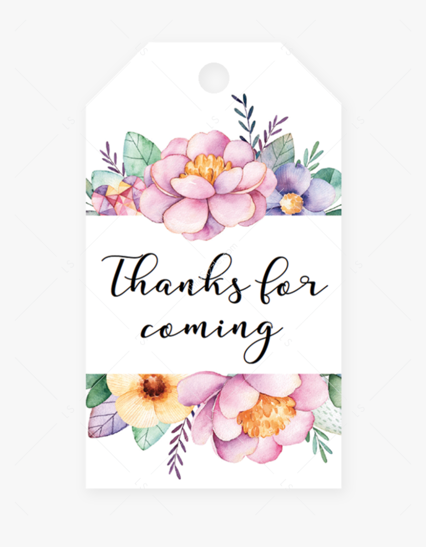 Transparent Thank You Flowers Clipart - Thank You For Coming Flower, HD Png Download, Free Download