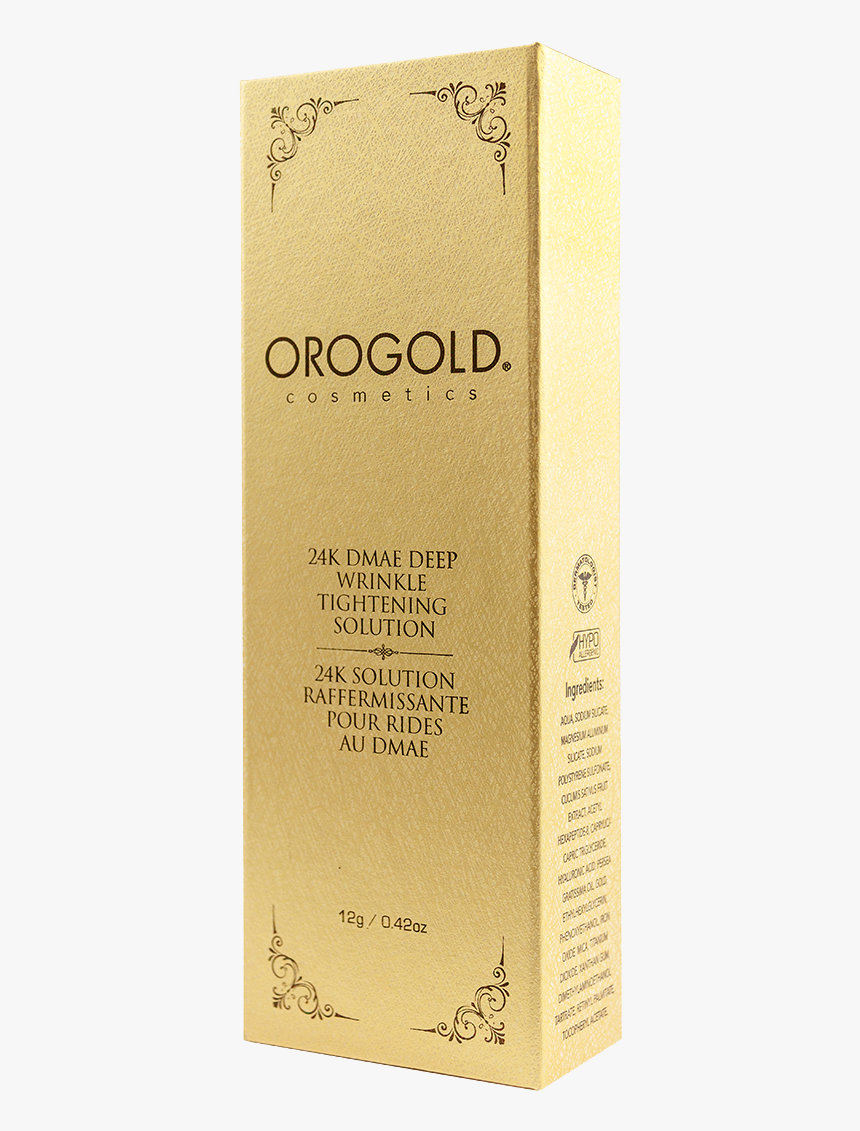 Orogold 24k Dmae Deep Wrinkle Tightening Solution Box - Eye Shadow, HD Png Download, Free Download
