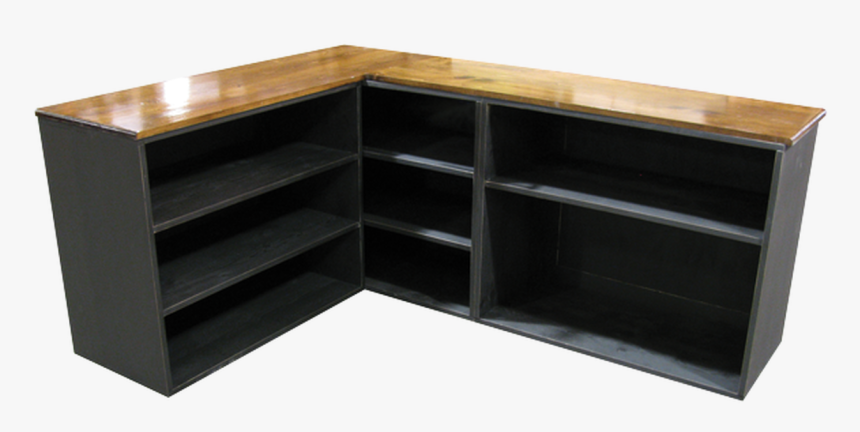 Shown In Old Black With Walnut Stain & Poly - Shelf, HD Png Download, Free Download