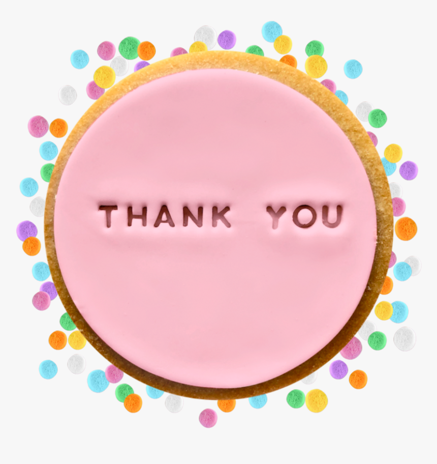 Thank You - Cookies As A Birthday Giveaways, HD Png Download, Free Download