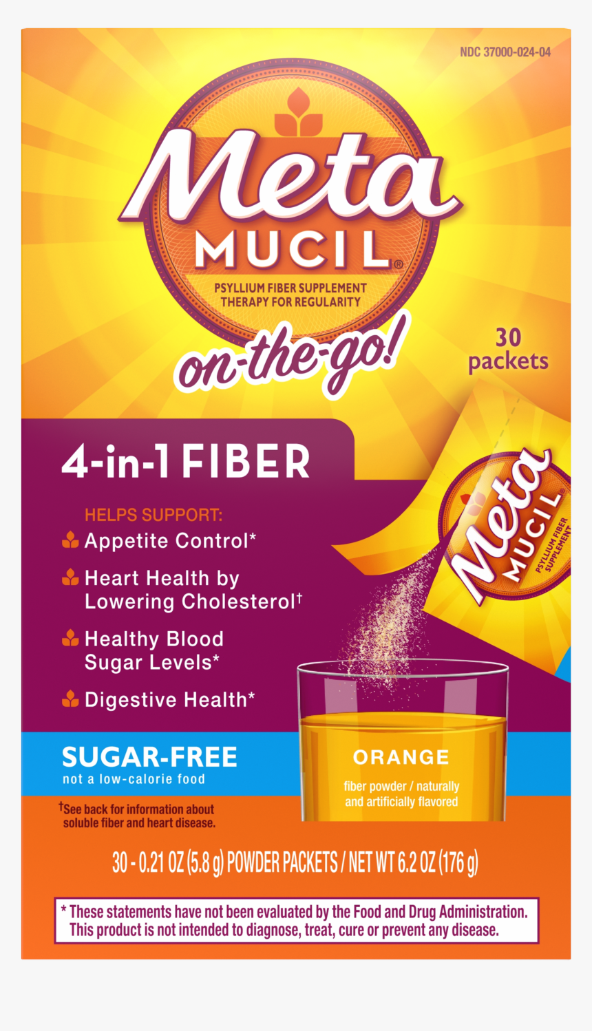 Metamucil 20 Packet, HD Png Download, Free Download