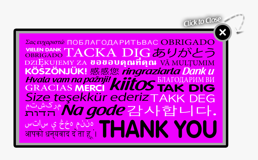 Thankyou - Calligraphy, HD Png Download, Free Download