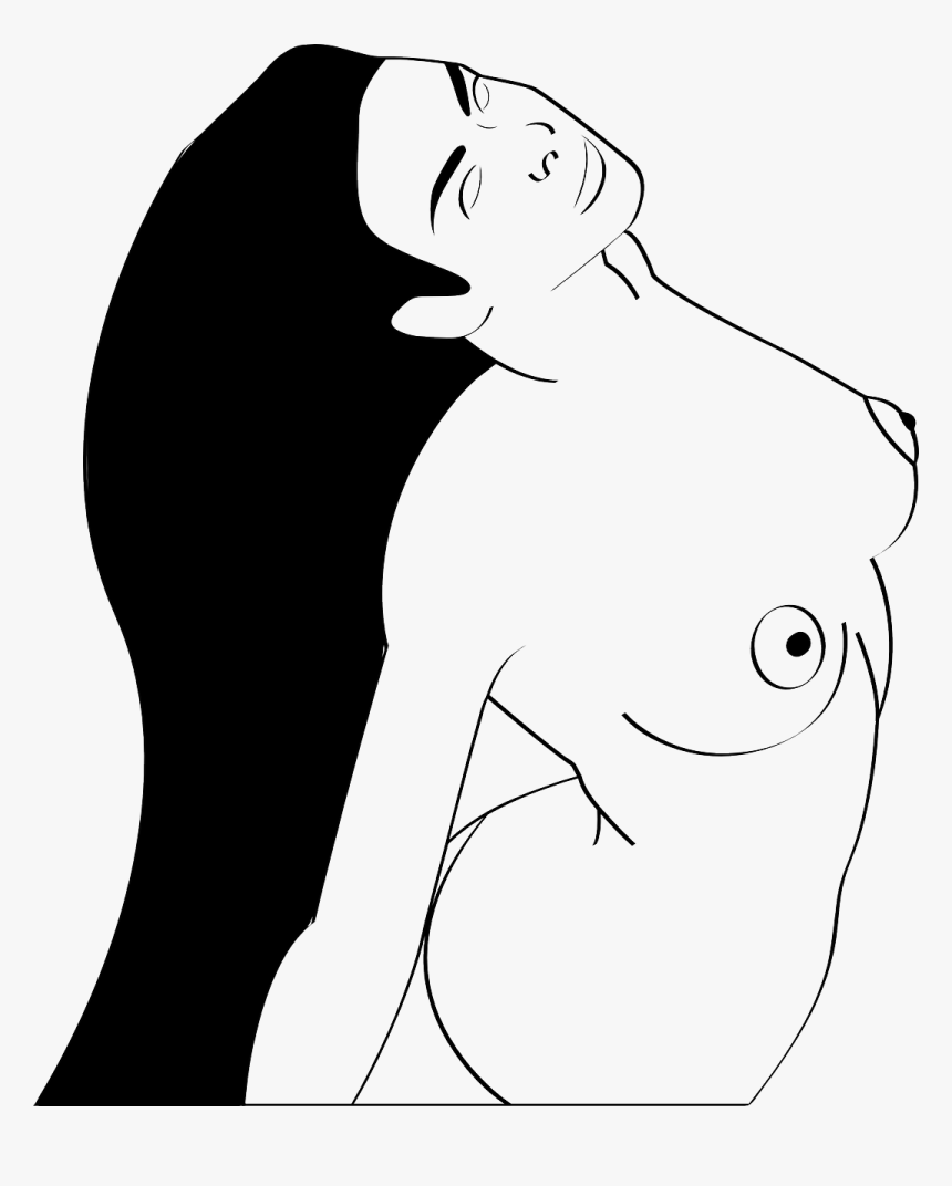 Art Vector Woman Boobs, HD Png Download, Free Download