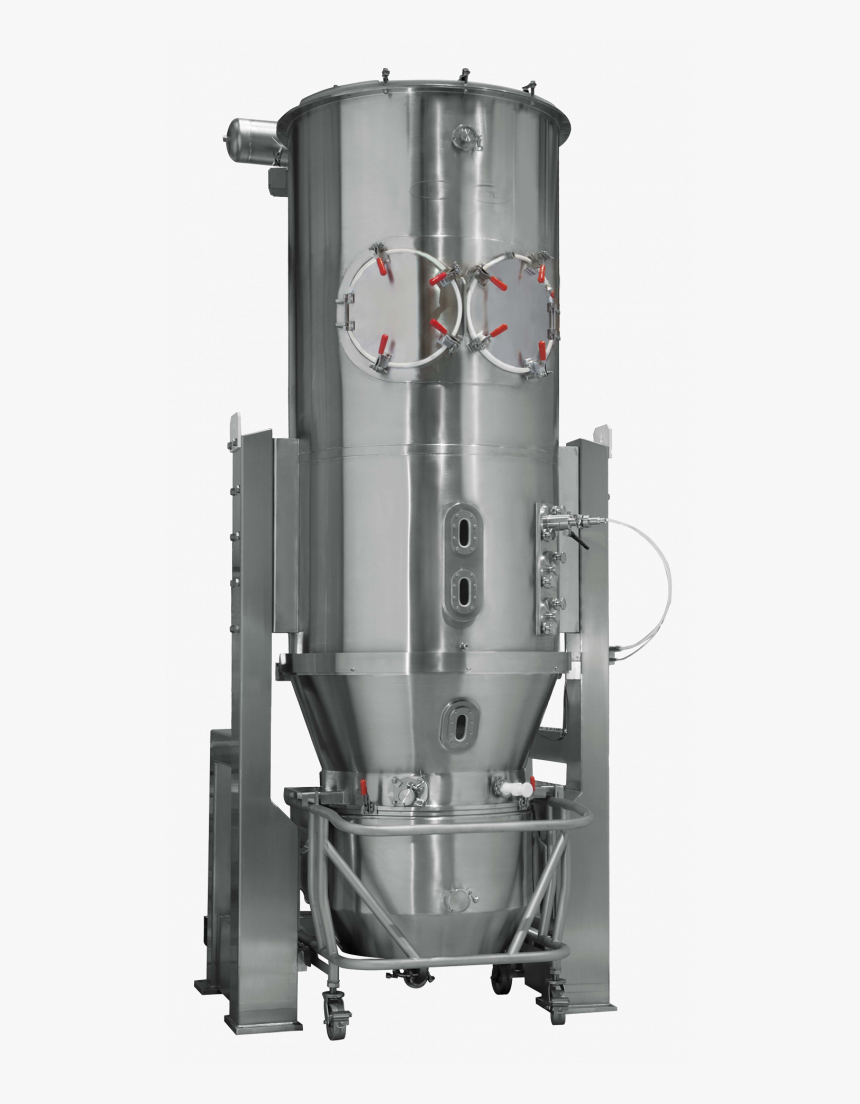 Freund Vector Flo Coater Vfc 120 Fluid Bed Granulation - Vector Freund Fluid Bed Dryer, HD Png Download, Free Download