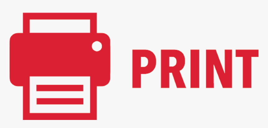 Print Icon, HD Png Download, Free Download