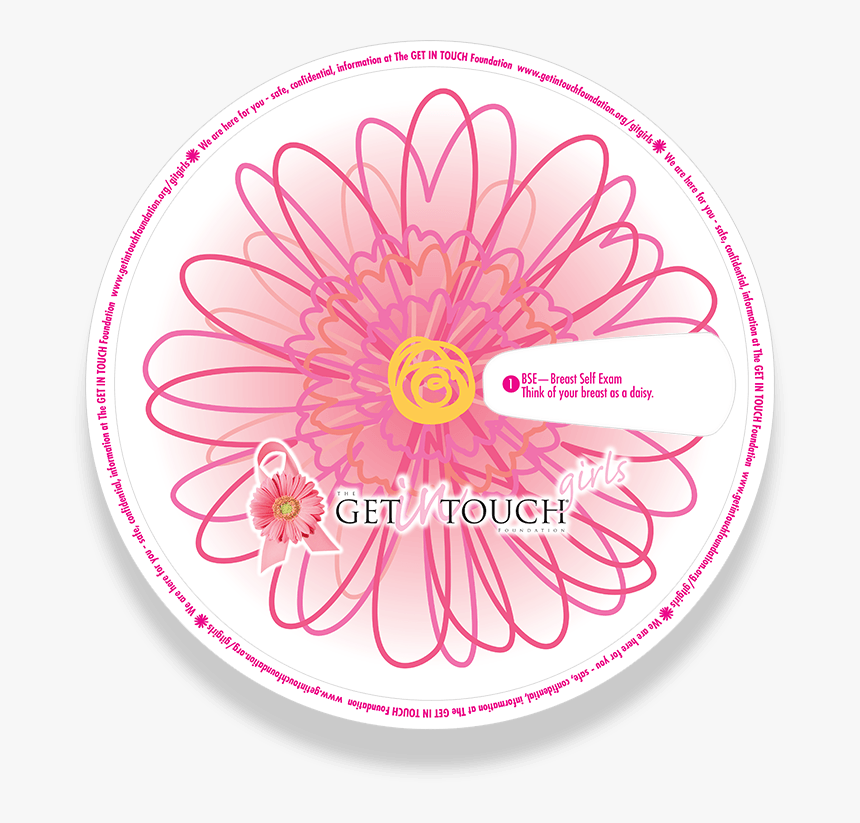 Daisy Wheel Breast Self-exam Tool - Breast Self Examination Tools, HD Png Download, Free Download