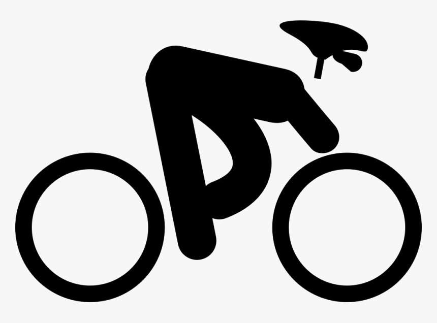 Cyclist - Bicicleta Icono Png, Transparent Png, Free Download