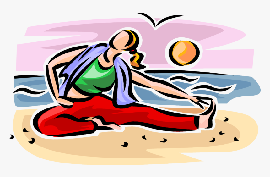 Vector Illustration Of Physical Fitness Exercise Workout, HD Png Download, Free Download