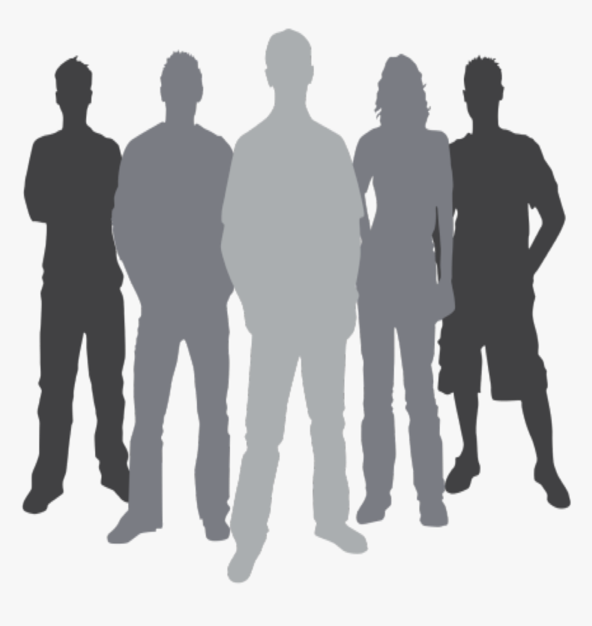 Transparent Group Silhouette Png - People Silhouette Clipart, Png Download, Free Download