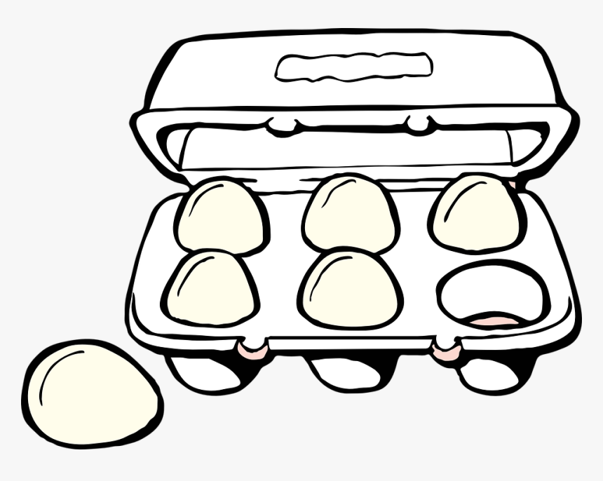 Tray Of Egg Clipart Egg Carton Clipart, HD Png Download kindpng