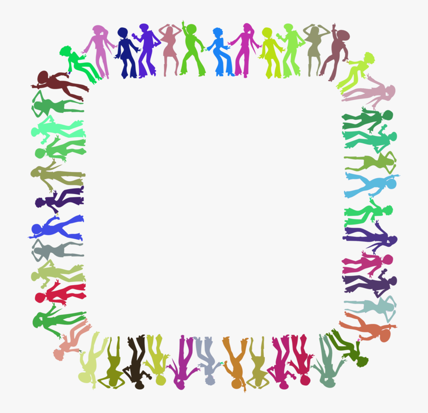 Picture Frame,flora,leaf - Dance Border Design, HD Png Download, Free Download