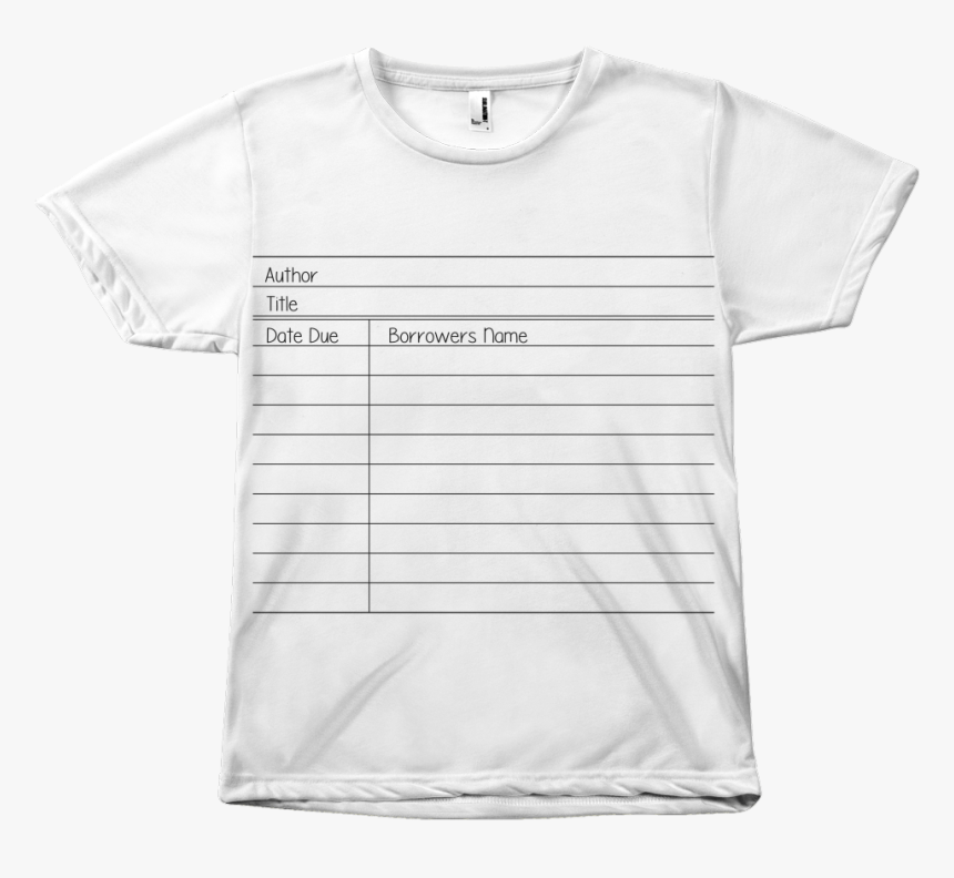 Library Card T-shirt"
 Class= - Nina Simone Mood Shirt, HD Png Download, Free Download