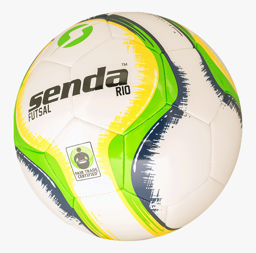 Right Side Of Green And Yellow Senda Rio Training Futsal - Futebol De Salão, HD Png Download, Free Download