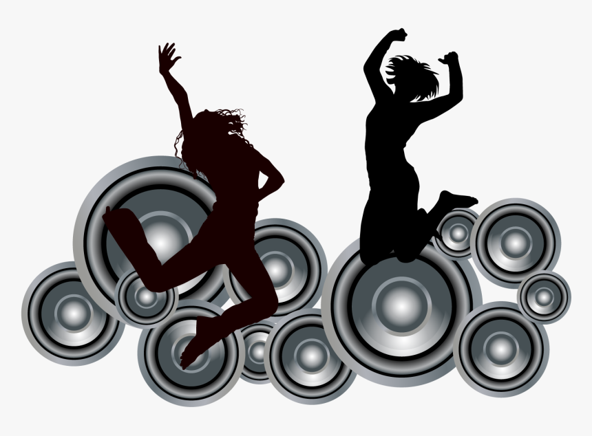 Nightclub Dance Music - Music Background, HD Png Download, Free Download