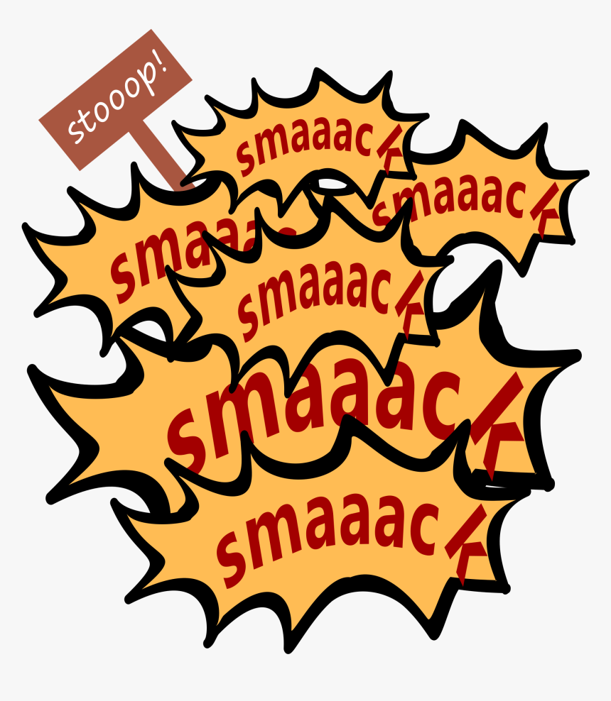 Transparent Tgif Clipart - Smack Smack, HD Png Download, Free Download