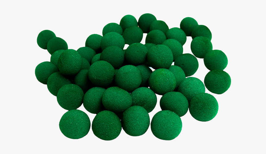 1 Inch Super Soft Sponge Ball (green) Bag Of 50 From, HD Png Download, Free Download