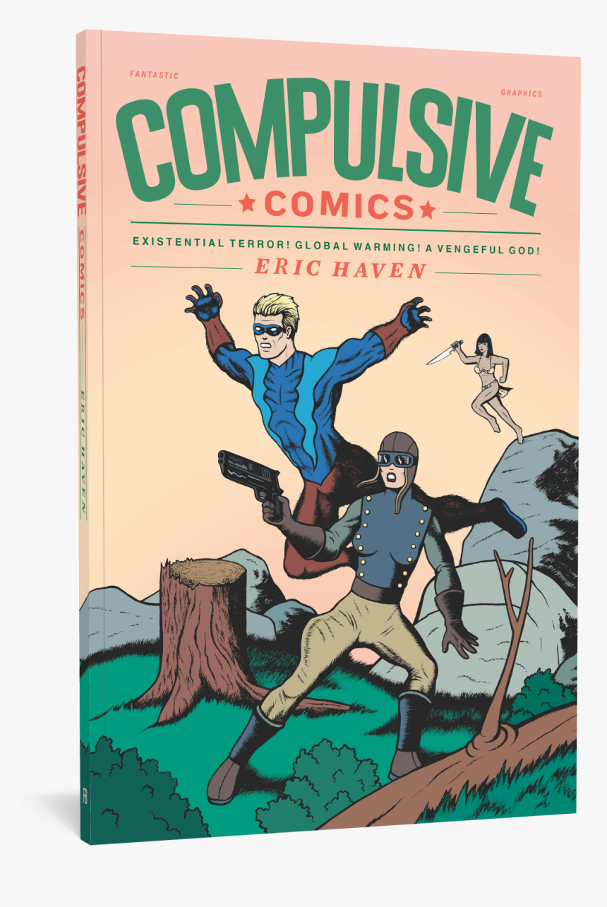 Compulsive Comics Cover - Eric Haven Compulsive Comics, HD Png Download, Free Download