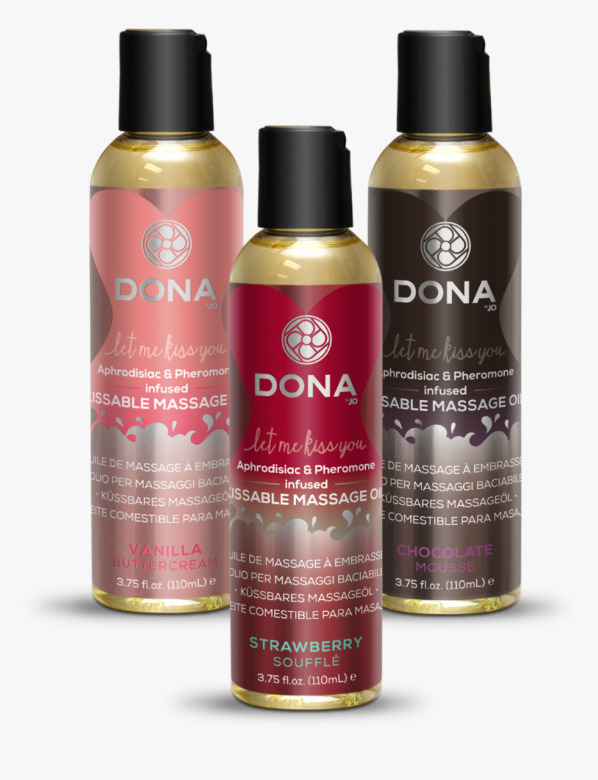 Dona Massage Oil Kissable Cluster, HD Png Download, Free Download