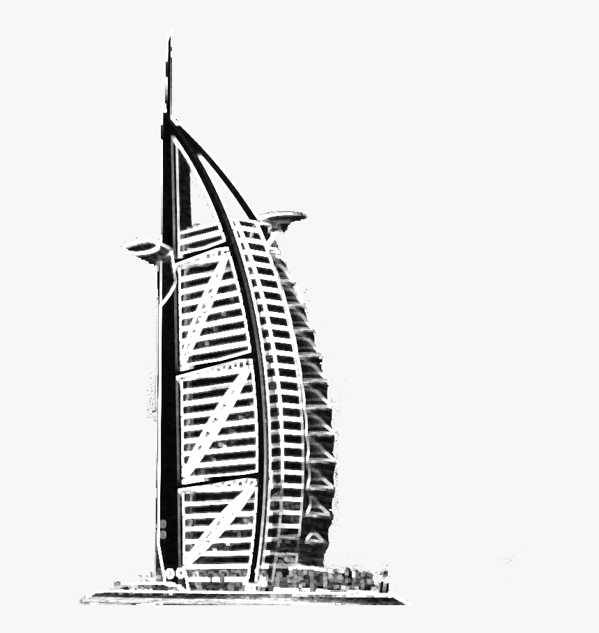 Rec Definition, Background V - Burj Al Arab Cartoon, HD Png Download, Free Download