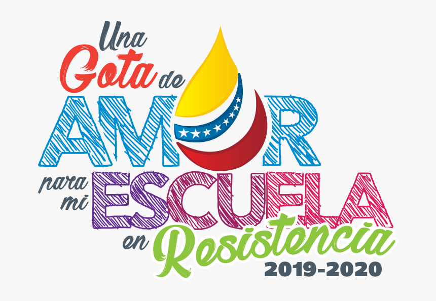 Gota De Amor Para Mi Escuela En Resist, HD Png Download, Free Download