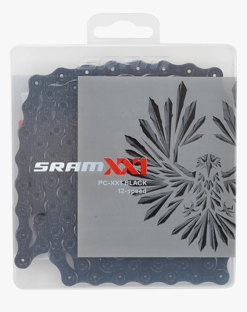 Sram Xx1 12-speed Eagle Chain - Sram Xx1 Eagle Chain Black, HD Png Download, Free Download