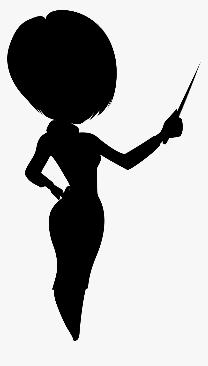 Clip Art Black M Silhouette Line - Illustration, HD Png Download, Free Download