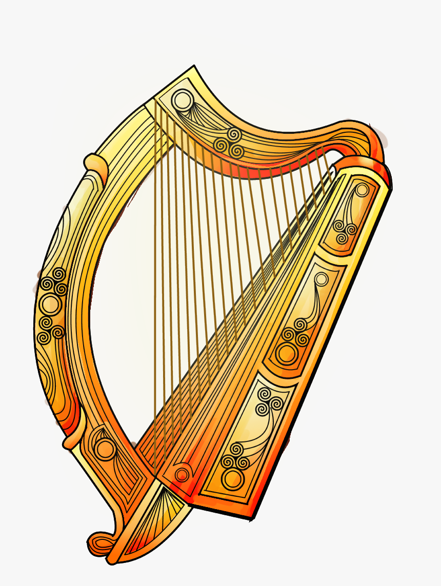 Transparent Irish Harp Png - Irish Harp Png, Png Download, Free Download