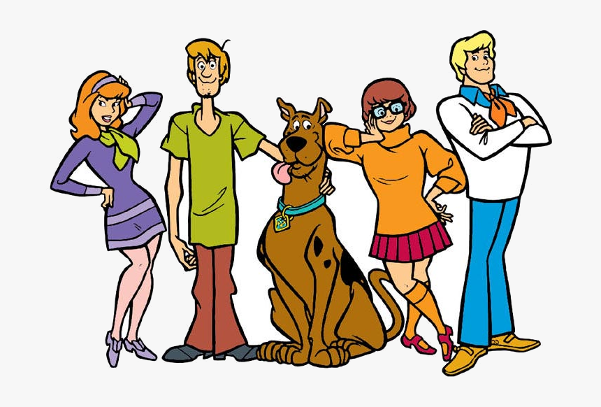 Scooby Doo People From Clipart Free Cliparts Transparent - All The People From Scooby Doo, HD Png Download, Free Download