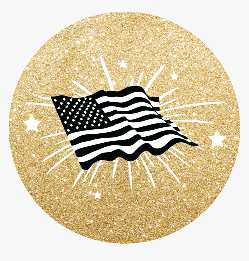 Patrioticparty Icon - Clipart Wavy Us Flag, HD Png Download, Free Download