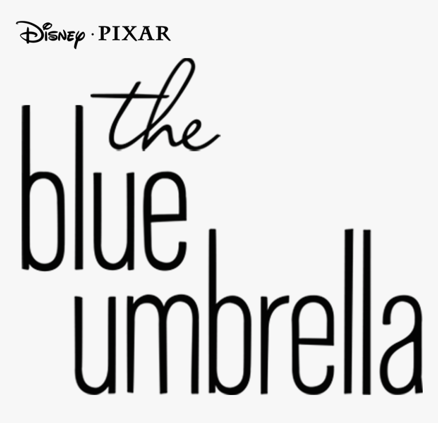 The Blue Umbrella - Calligraphy, HD Png Download, Free Download