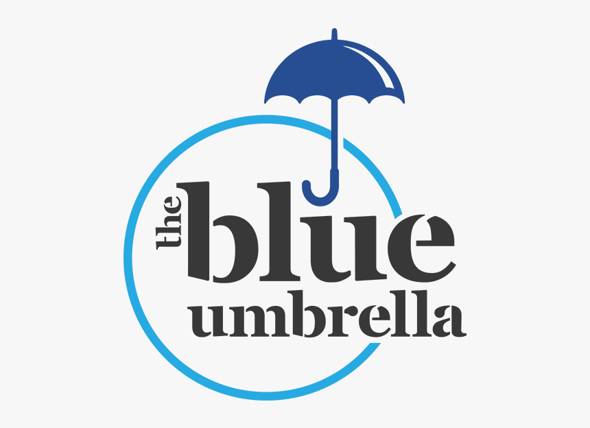 The Blue Umbrella Logo - Graphic Design, HD Png Download, Free Download