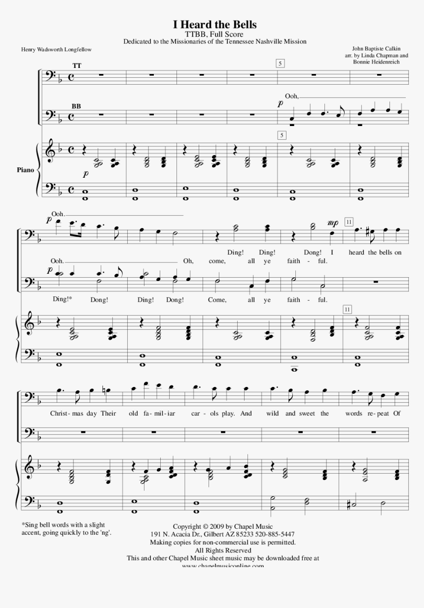 Clip Art Free Christmas Music - Sheet Music, HD Png Download, Free Download