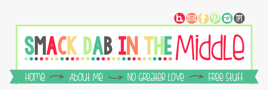 Smack Dab In The Middle - Graphic Design, HD Png Download, Free Download