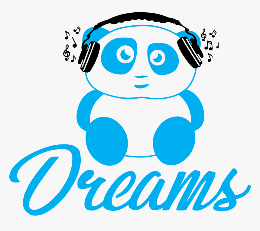 Transparent Listening To Headphones Clipart - Panda Listening To Music Png, Png Download, Free Download