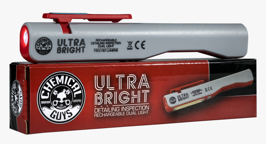 Ultra Bright Rechargeable Detailing Inspection Dual - Chemical Guys Ultra Bright, HD Png Download, Free Download