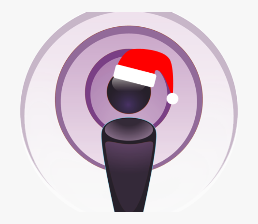 Christmas Music Png -podcasting During The Holidays - Podcast Icon, Transparent Png, Free Download