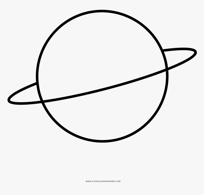 Planet Coloring Page - Planeta Desenho Png, Transparent Png, Free Download