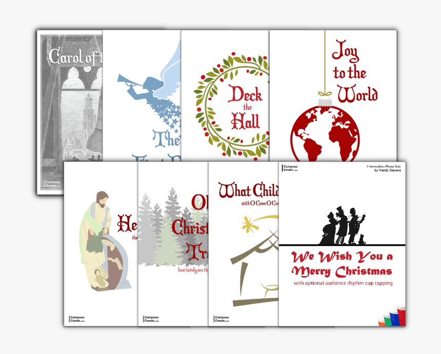 2019 Intermediate Holiday And Christmas Piano Music - Poster, HD Png Download, Free Download