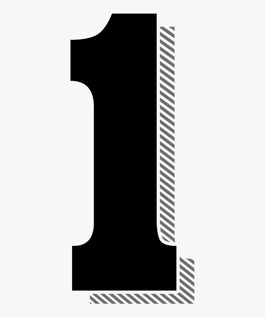 Number One Graphic, HD Png Download - kindpng