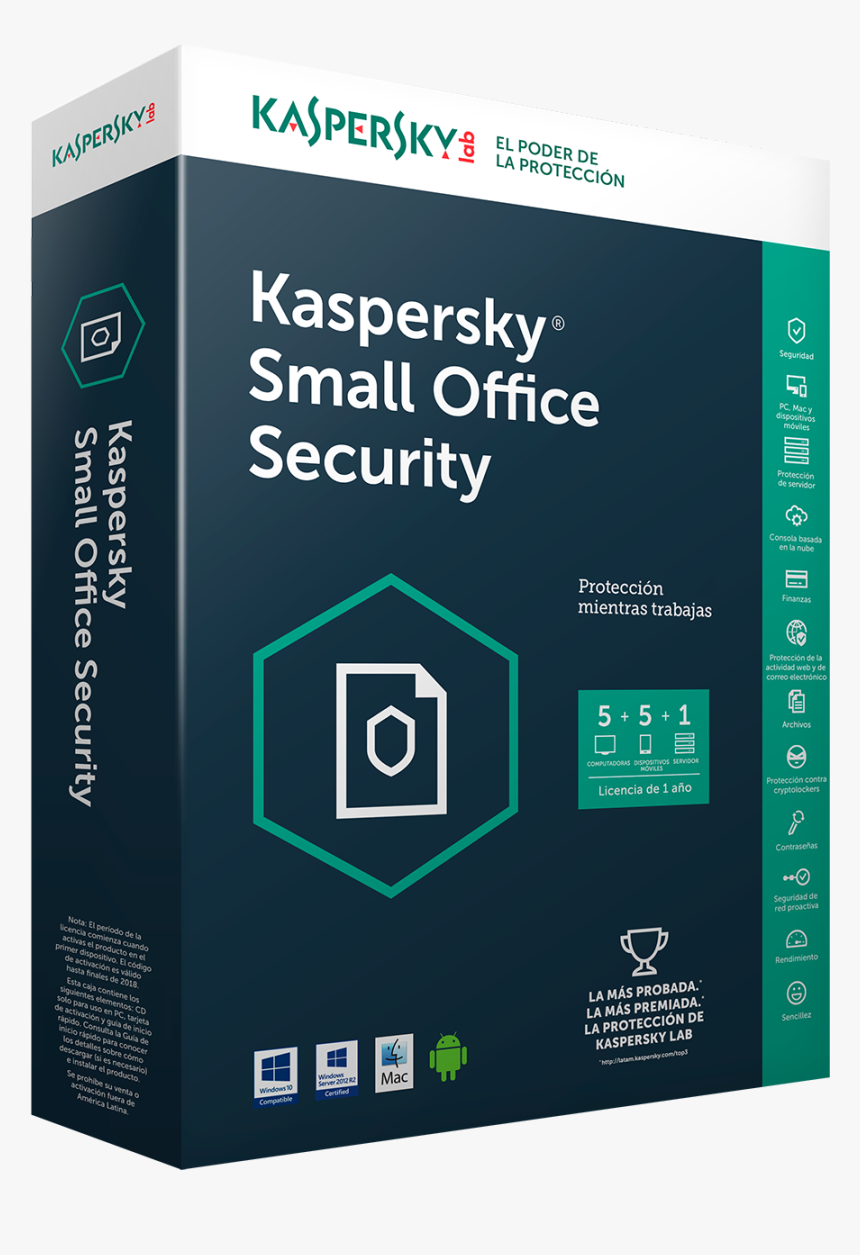 Kaspersky Small Office Security 2017, HD Png Download, Free Download