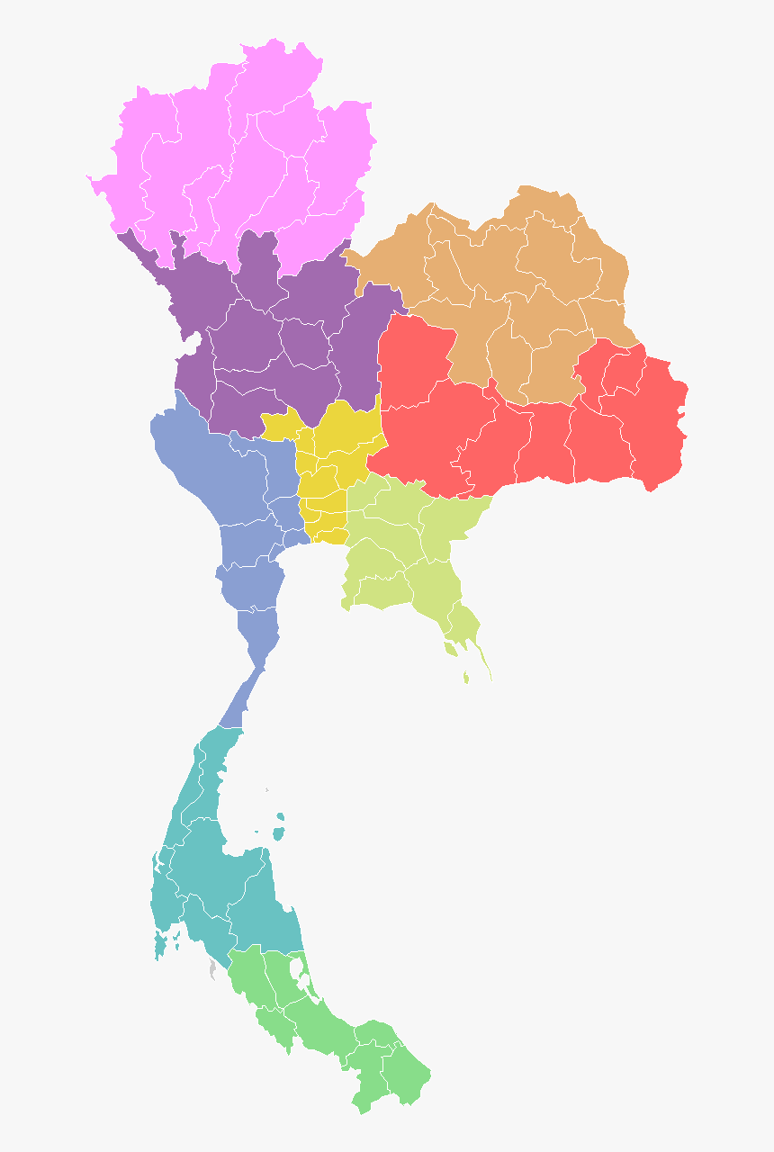 Thai Png -map Thai Png - Thailand Map Icon Png, Transparent Png, Free Download