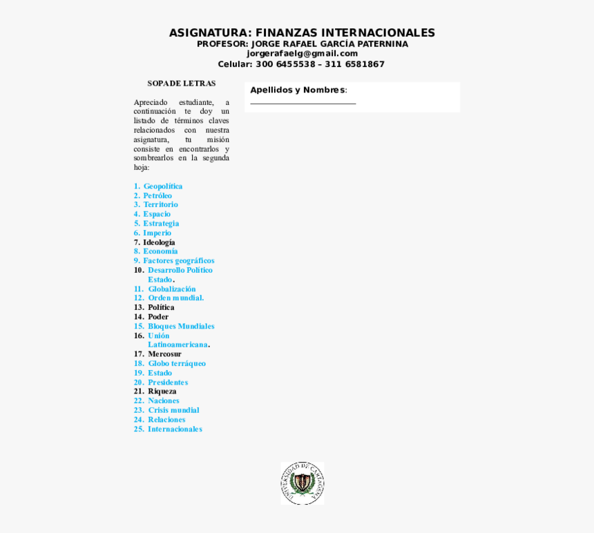 University Of Cartagena, HD Png Download, Free Download