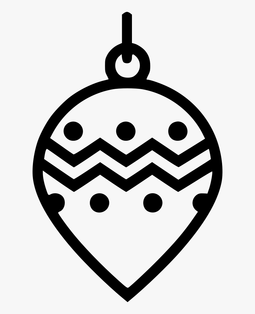 Christmas Ornament - Christmas Ornaments Icon Png, Transparent Png, Free Download