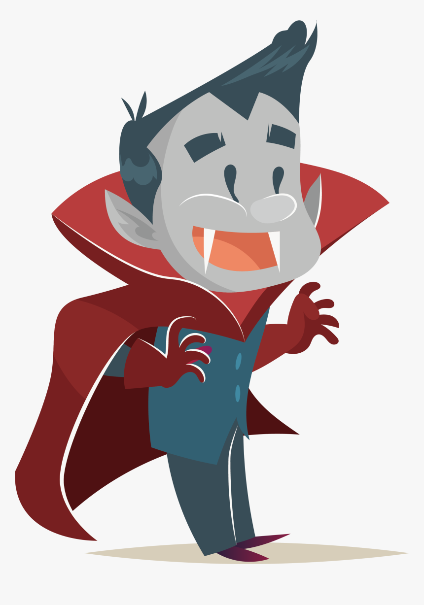Transparent Vampire Mouth Png - Vampire Halloween Illustration, Png Download, Free Download