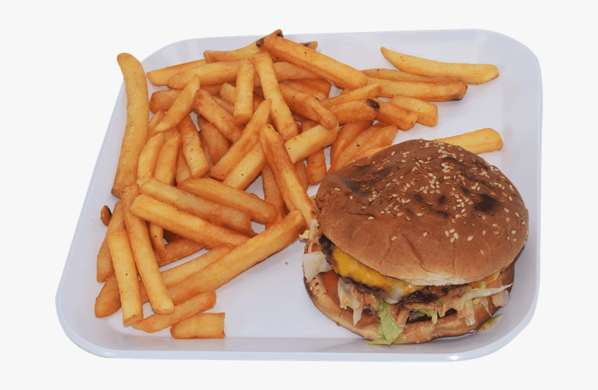 Hamburguer $7 - - French Fries, HD Png Download, Free Download