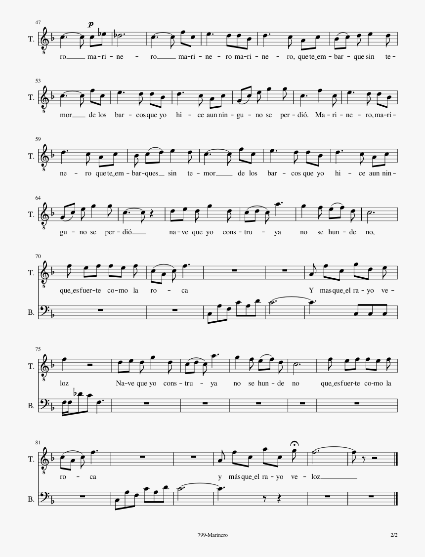 Saints Go Marching In Trombone Sheet Music, HD Png Download, Free Download