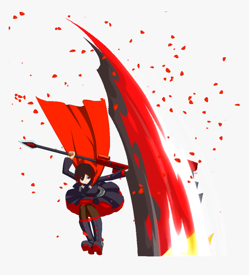 Ruby Rose Rwby Sprites Blazblue, HD Png Download, Free Download