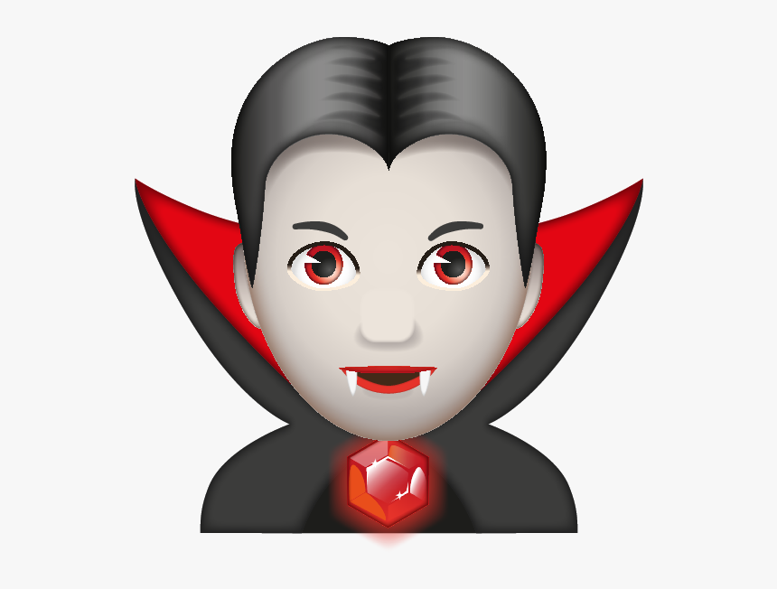 Vampire Emoji Png, Transparent Png, Free Download