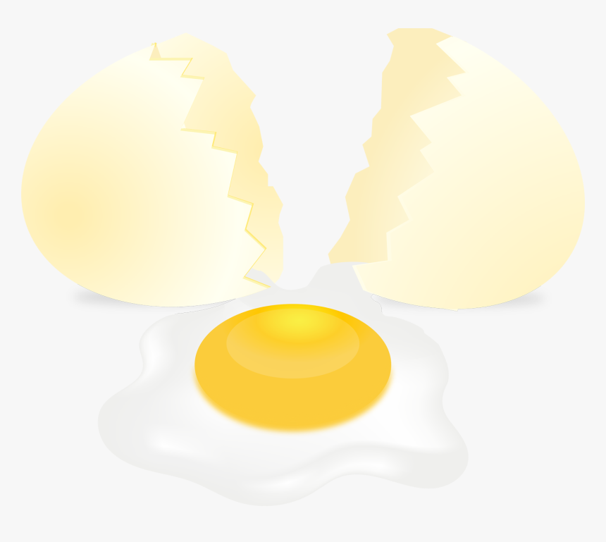 Fried,egg,clipart - Fried Egg, HD Png Download, Free Download