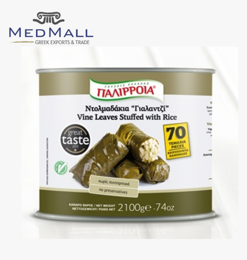 Grape Leaves Png - Palirria Dolmades, Transparent Png, Free Download